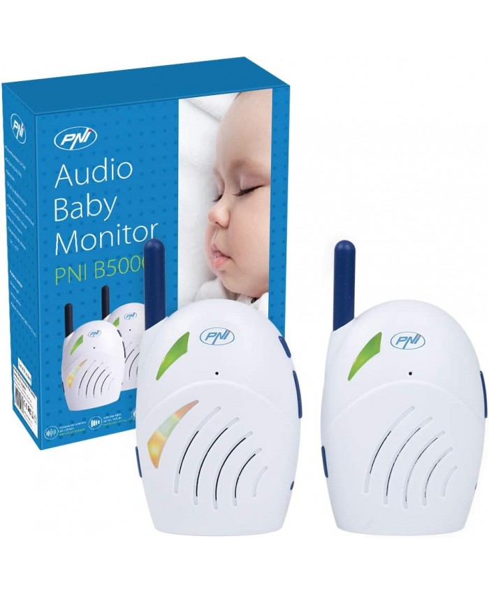 Interphone sans fil portable Audio Baby Monitor bidirectionnelle parler de retour - B071YWXM5SM