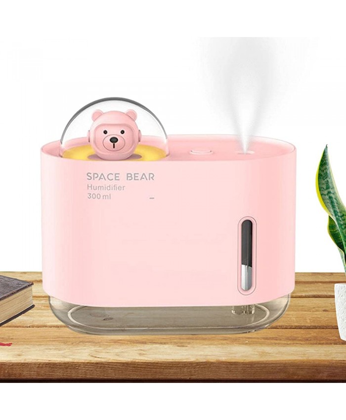 Humidificateurs pour bébé | Humidificateur et purificateur d'air en un – 300 ml – Mini humidificateur portable à brouillard froid pour chambre de bébé voyage bureau et maison - B0BK9THY89U