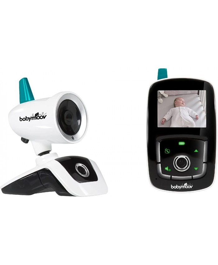 Babymoov YOO Care Babyphone Ecoute-Bébé Vidéo Orientable à 360° Portée de 300m Avec Talkie Walkie - B081K4WKZT5