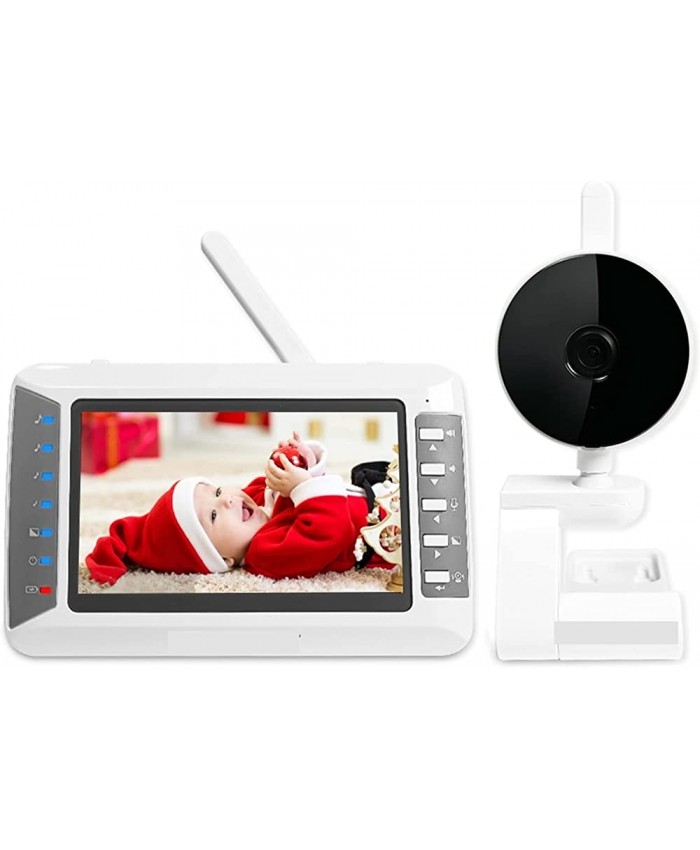 YEZIWF Caméra de Chien Moniteur bébé Moniteur bébé 1080p Haute définition Caméra de Surveillance avec écran de 4,3 Pouces Ivre Caméra Audio à Deux Voies de la Vision de la Nuit - B09XQ99GP85