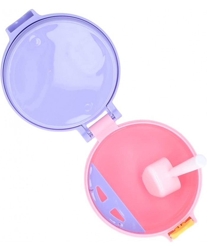 Stockage des aliments pour bébés récipient de lait en poudre BPA de qualité alimentaire 250 ml cercle de silicone danger pour les épicesRose - B0B3DJBJ6FO