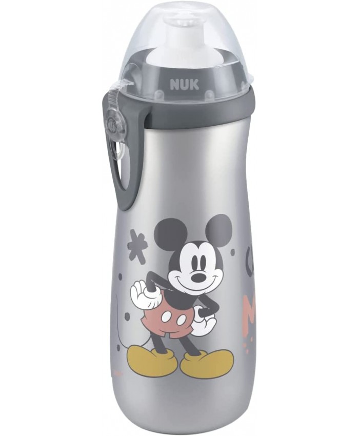 NUK Disney Sports Cup Mug d'apprentissage anti-fuite et grand volume sans BPA 36 mois + 450 ml Mickey Mouse - B08B28JN28C