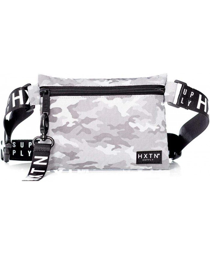 HXTN SUPPLY Camo Reflective Homme Bags and Wallets Gris - B0863S1WGDZ