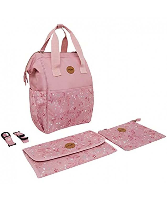 Tuc Tuc Sac à dos Maternal poussette + accessoires Rose - B09KM8FYPQK