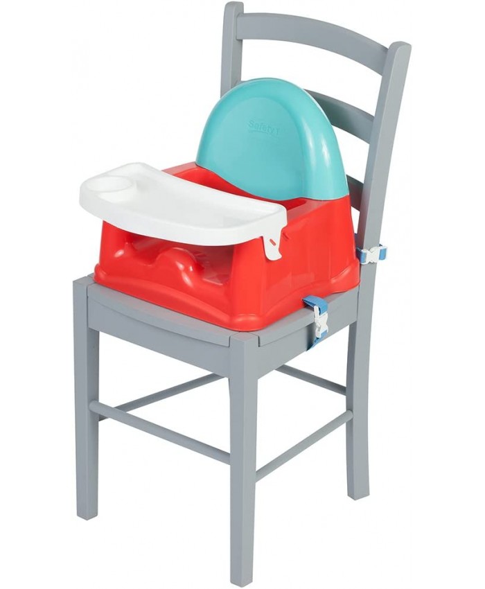 Safety 1st Rehausseur de Chaise Easy Care Booster Red Lines - B06XMXZFW22