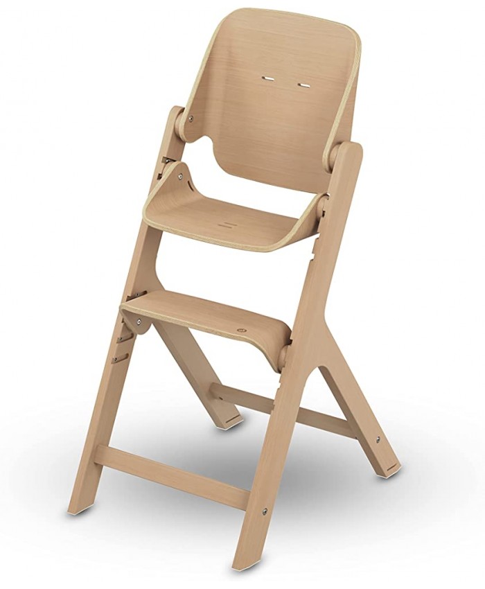 Maxi-Cosi Nesta chaise haute bébé chaise haute en bois évolutive dossier inclinable De la naissance jusqu'à 99 ans Bois naturel - B0BB7Q6BCMU