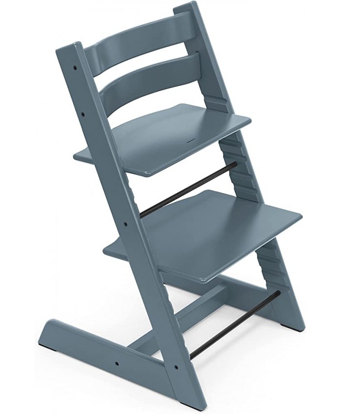 TRIPP TRAPP® Chaise Haute – Chaise haute avec dossier pour bébé ergonomique et évolutive pour toute la vie – Couleur: Fjord Blue - B09XN3VBFQC