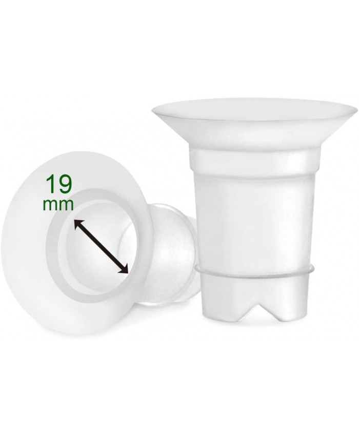 Maymom Inserts de bride compatibles avec les brides Freemie 19 mm ; inserts pour tasse de collecte Freemie tasse en saule de 24 mm compatibles avec les tasses Momcozy Wearable de 24 mm S9,10,12 - B079Z642D5G