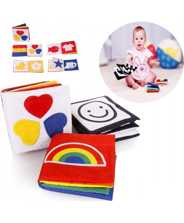 Itian Petite Bébé Cloth Kid Doux Livre en Tissu Bébé Early Education & Développement Toy Value Pack - B01ISL0OF8Y