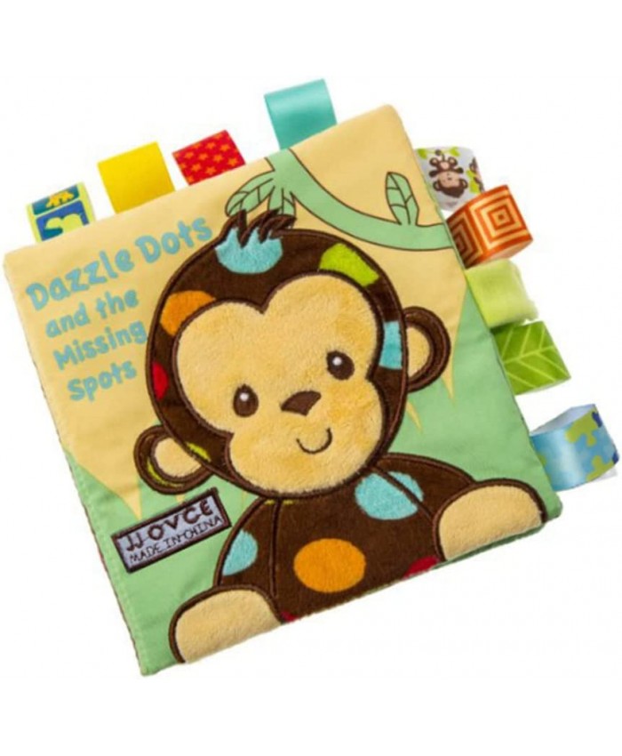 Livres en tissu doux pour bébé livres en tissu doux et non toxique jouets d'éveil livres d'activités en tissu plissé pour les tout-petits et les enfants 1pc Monkey - B0BM9PMB6KJ