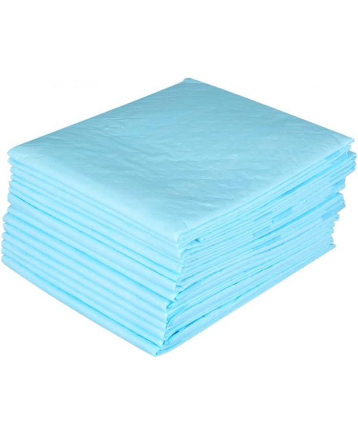 Couvre-lits alèses couvre-lits matelas confortable 15 pièces protection super absorbante épaisse pour l'urine pour l'incontinence adultesbleu - B09QDWQCK3E