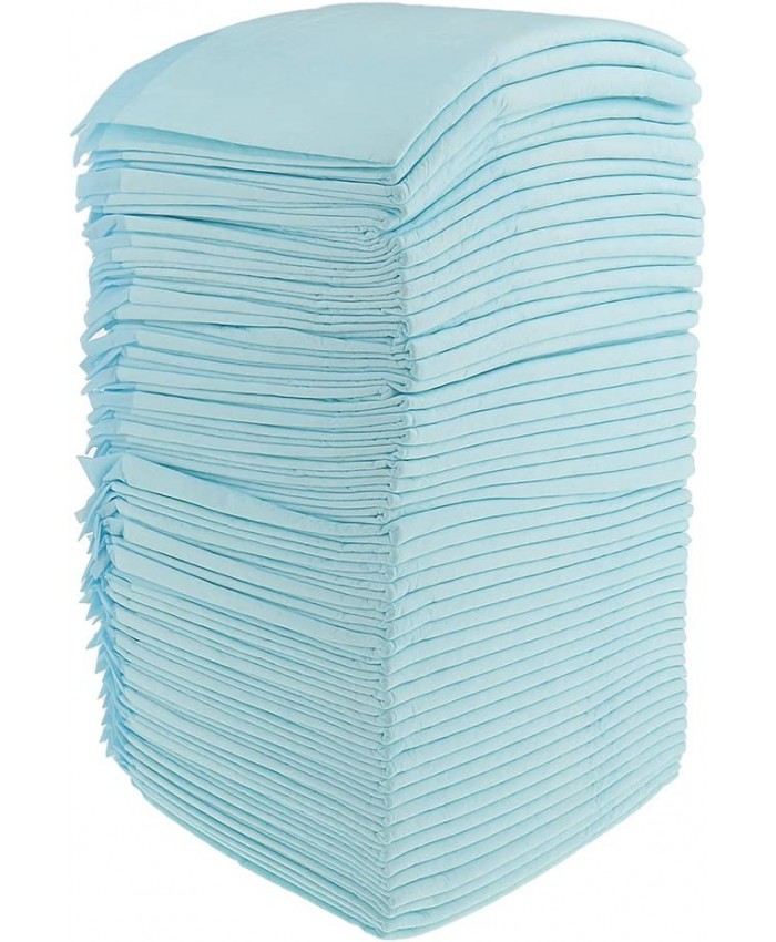 Sharplace 50Count Bag jetable de Lit Absorbant 18x13 Pouces pour Enfants Adultes Animaux de Compagnie Bleu 45x33cm - B09DW5F1T15